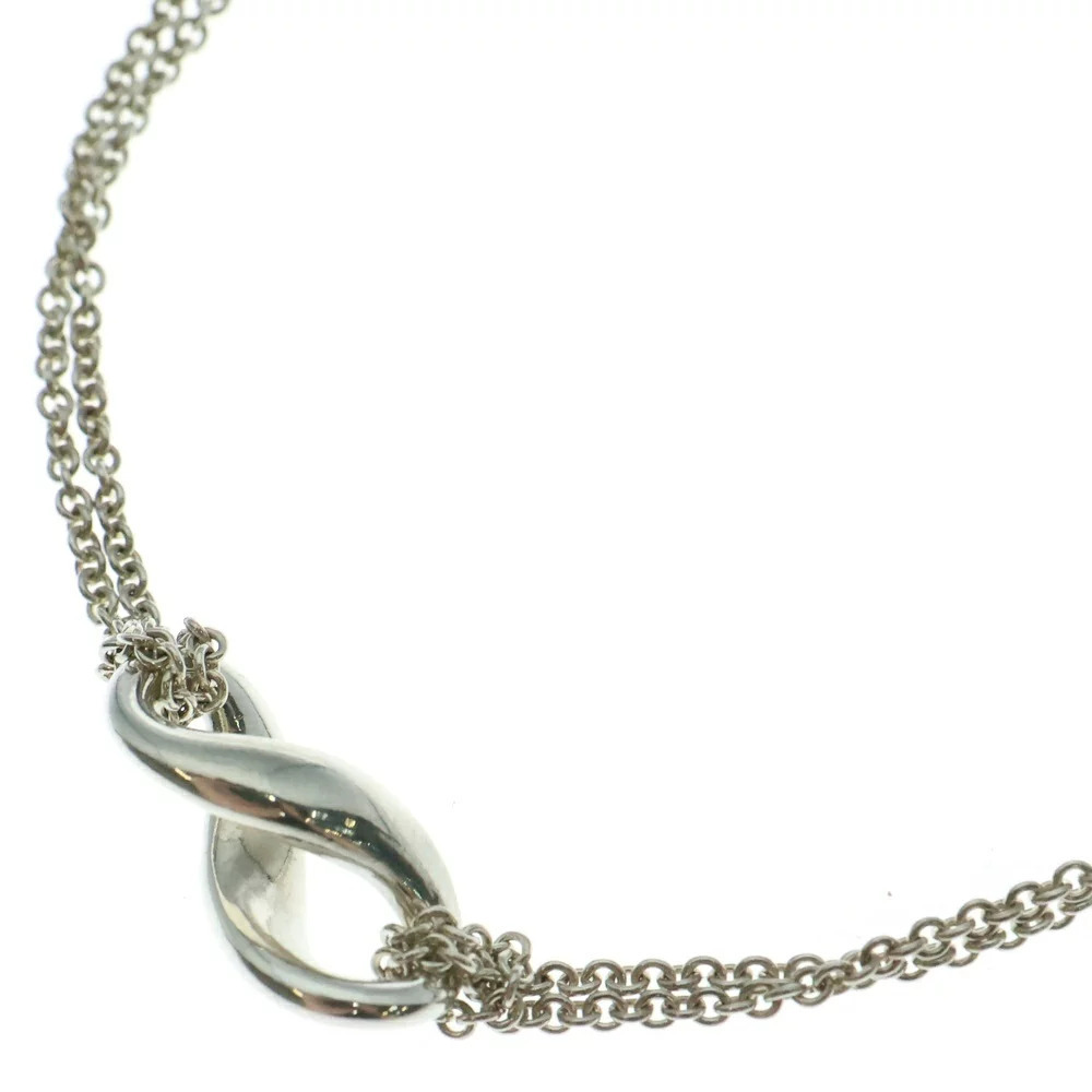 TIFFANY Co Tiffany Co Infinity Chain Necklace Silver
